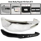 Front Bumper Chrome   Valance Kit For 2008-19 Ford E-150 E-250 E-350 Super Duty