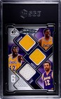 2009 10 Sp Game Used 6 Star Jerseys Jordan Pippen Kerr Magic Worthy Divac 79 99