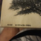 Marble Carved Etched Horse War Chief Battle Indian Native American Bill O   neill 