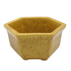 Vintage Mcm Haeger Pottery Planter 4002 Usa Mustard Yellow Succulent Boho Decor