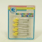 Vintage Yellow Duck Cloth Diaper Safety Pins Baby Shower Gift New Lot Of 8 Pins