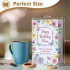 Mom Birthday Card  Heartfelt Birthday Card For Mother  Happy Birthday Card Fo   