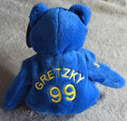 Salvino s Bammers Wayne Gretzky  99 Blue Bear Plush 1999 Nhlpa W Tag 10  Stuffed