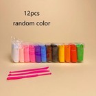 Air Dry Clay 12 Colors  Modeling Clay For Kids  Diy Molding Magic Clay With Tool