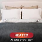 Sunbeam Royal Luxe Microplush Reverse Sherpa Heated Electric Blanket Queen Size