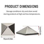 18pcs New Dakine Pyramid Studs Snowboard Stomp Pad Chrome Zinc Alloy Anti-skid