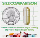 Size 00 Empty Capsules Separated 10 000 Count Clear Empty Halal Gelatine Kosher