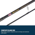 Penn 7  Battle Spinning Fishing Rod And Reel Combo Kit  Size 5000 Reel With Cove