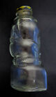 Vintage Castle Lucky Jumbo Coin Bank Circus Elephant Embossed Glass Estate Find