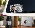 Gothic Fairy Sticker Decal 4in Waterproof With Purple Wings For Laptops   More