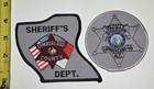Lot Of 2 Cumberland County Sheriff Nc Police Patches Fayetteville North Carolina
