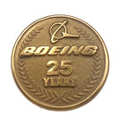 Vintage Boeing Company 25 Year Employee Service Award Lapel Pin 1 10 10k 1 2 