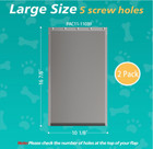 2 Large Pet Door Flap Replacement For Petsafe Pac11-11039 In Wall Pet Dog Doors
