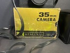 Vintage Sitacon St-3 35mm Black Film Camera W  Box  Neck Strap   Case - Untested