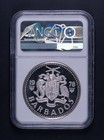 1978 Barbados Silver  10 Neptune Ngc Pf68 Ultra Cameo Rb055