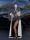 Elvira Mistress Of The Dark Vintage 1995 Standee Cardboard - 70 Inches Coors