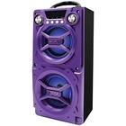  Sp328-purple  Portable Speaker With Bluetooth  Connect To Iphone  Ipad Or 