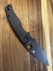 Spyderco Shaman C229gmcbkp Salt Black G-10 Scales Cpm Magnacut Factory Second