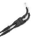 2x Black Throttle Cable Accelerator Wire For Kawasaki Ninja Zx10r 2016-2017