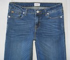Hudson Little Girls Mid-waist Straight Jeans Size 16 Blue Distressed stretch L26