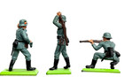 Three Original Vintage 197 s Britains Ltd  Deetail Wwii German Infantry Soldiers