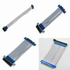 Pc Pcie 1x 4x 8x 16x Pro Riser Card Ribbon Durable Extender Extension Cable A3gs