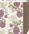 Magnetic Self-stick 3-ring Photo Album 100 Pages  50 Sheets   Berry Blossoms Des