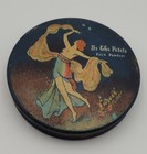 Vintage 1920 s As The Petals Lazell Perfumer Tin Make Up Compact Face Powder