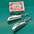 Pair Of 800 Silver Sugar Shovels - Italian - Vintage