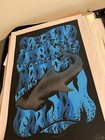 Pearl Jam Shark Poster Spain Portugal Madrid Lisbon 2006 - Klausen Signed Sn 