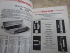 Vintage 1938 Starrett Precision Tools Catalog No  26 Very Clean