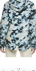 Spyder Field Jacket Men   s L Blue Black White Pattern Nwt Ski Snowboard Hooded