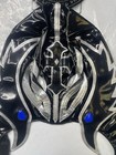 Wwe Rey Mysterio Authentic Gray And Black Blue Wrestling Mask Luchador 619 New