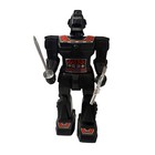Vintage Robot Warrior Robot Toy Lights Shooting Fist Boxed Tested Mostly Works