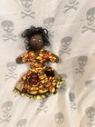      Set Of 5 Vintage Souvenir Dolls From Jamaica  Very Well Made      