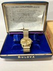 Bulova Vintage Self-winding 10k Gold Filled Wrist Watch Runs With Case And Box