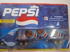 Pepsi Semi Truck And Trailer  Lot Of 5 Road   Track Highway Hauler  Etc 