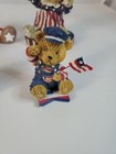 Patriotic Cuddle Bears Memorial Day 4th Of July Bear Family Lot Of 5 America 
