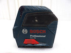 Bosch Gll55 Cross Line Laser Level Self-leveling W  Case   Mounting Bracket