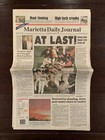 1995   2021 Atlanta Braves World Series Newspapers       World Series Champs    