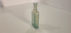 Antique Embossed Aqua Glass Medicine Bottle B  Barnett s Standard