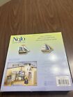 Nojo Ahoy Mate Wooden Sailboats Plaques Nursery Room Decor Baby Shower Gift