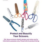 Scissorfobz Designer Scissors Sheaths Shears Protective Covers Sewing Quilting