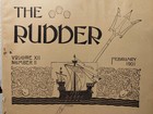 Vintage The Rudder Magazine No  11 Feb 1901 Boat yacht Sales Advertising