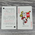 Vintage Japan Airlines Playing Cards Jal Red Deck Lot X 2 Aviation Collectible