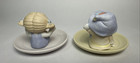 Fabrizio George Good Bumpkins 2 Piece Figurine Girl And Boy Bubble Trinket Dish