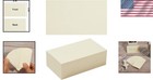 100 Sheets Of Cream 3x5 Cardstock - Perfect For Diy Cards   Invitations