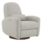 Chita Nursery Rocking Chairs Power Recliner W  Pillow Lumbar Support   Wood Base