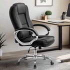 Ergonomic Office Gaming Chair     High Back Adjustable Leather Computer Chair