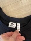 Adidas Originals Trefoil Dress Black 3 Stripe T-shirt Dress Women s S 